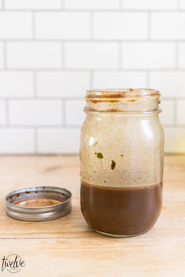 Flavorful and easy to make homemade balsamic dressing that can be used for salads, dip for bread, and even a marinade for chicken.