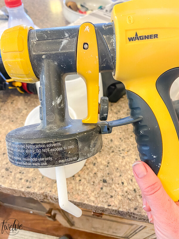 How to Use a Paint Sprayer to Paint Furniture Twelve On Main