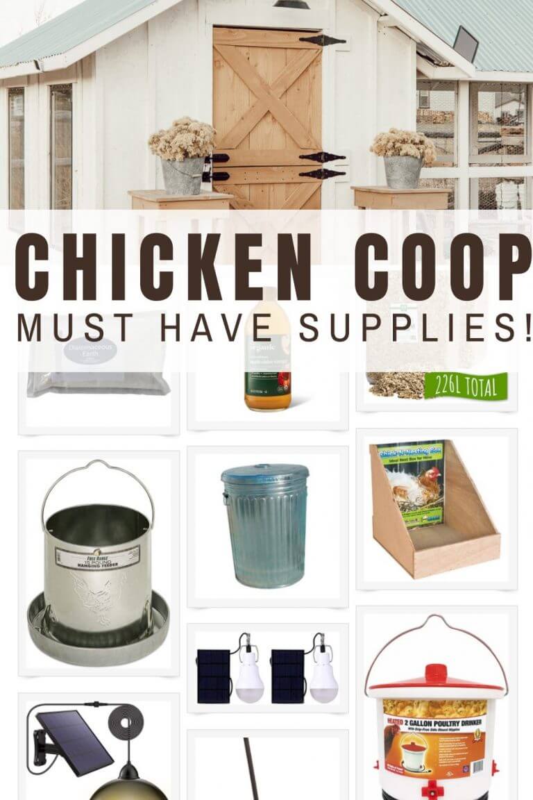 My Must Have Chicken Coop Supplies and Necessities