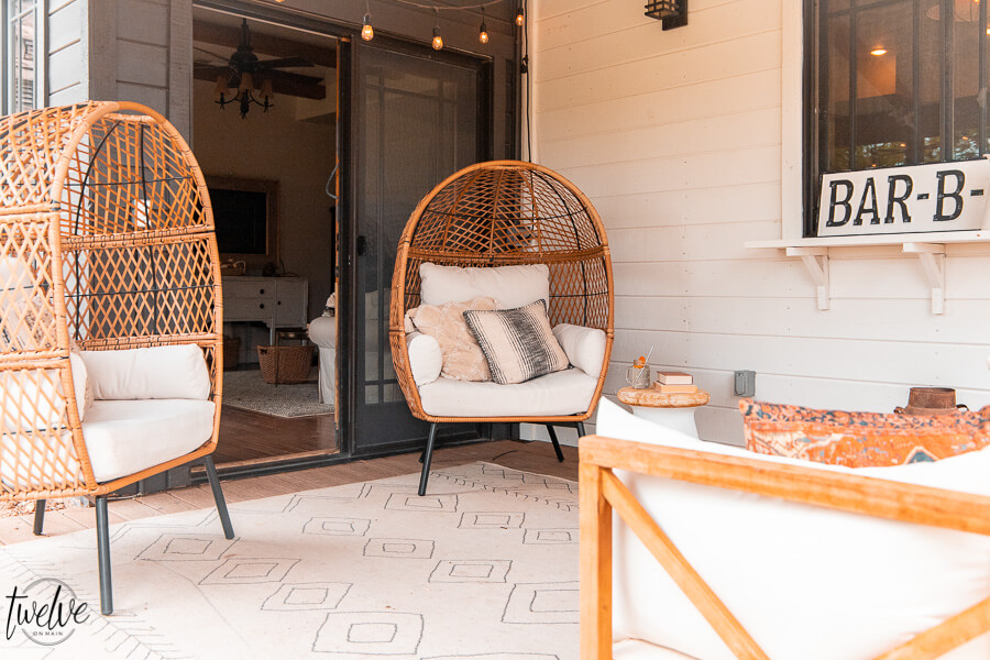 Affordable and stylish outdoor furniture ideas, tips and more! I am sharing great backyard patio ideas on the blog and sharing my source for amazing products for less.
