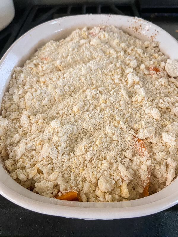 How to make cheesecake apricot cobbler