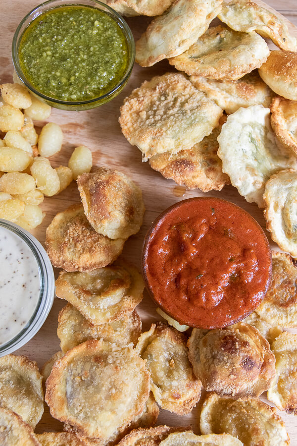 TikTok Air Fryer Pasta Chips Charcuterie Board Ideas