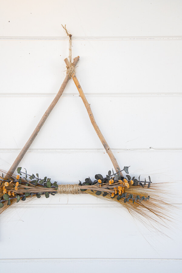 Nature Inspired Twig Wreath for Fall