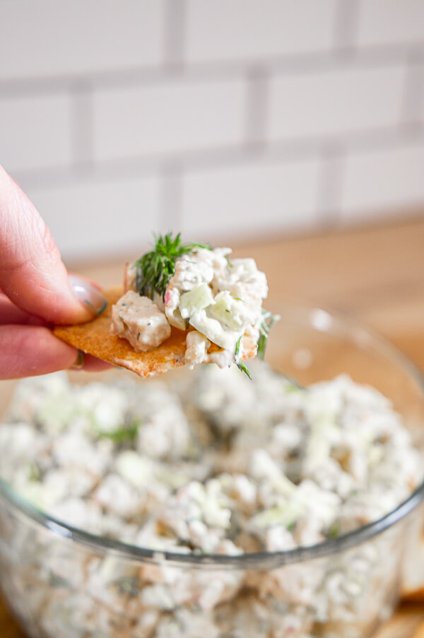 Make the most amazing flavorful and healthy chicken salad.  It is full of protein and oodles of healthy ingredients.  You cant go wrong making this amazing meal!