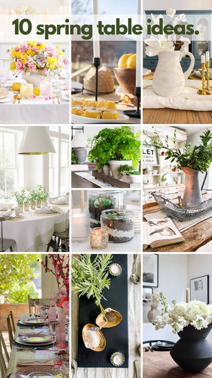 10 gorgeous spring table ideas!