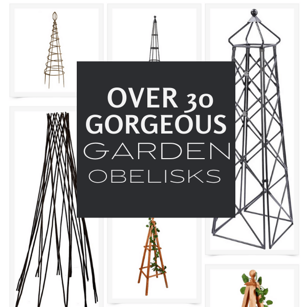 Over 30 Gorgeous Garden Obelisk Trellis Ideas You Will Love