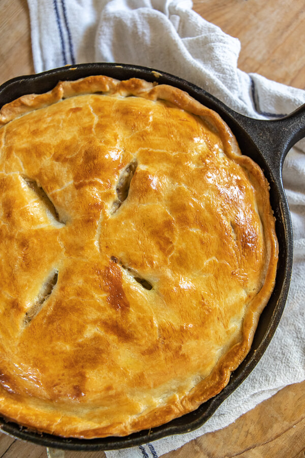 This hearty and easy homemade chicken pot pie recipe is the ultimate comfort food. It is easy to make on a weeknight or on a slow cozy evening