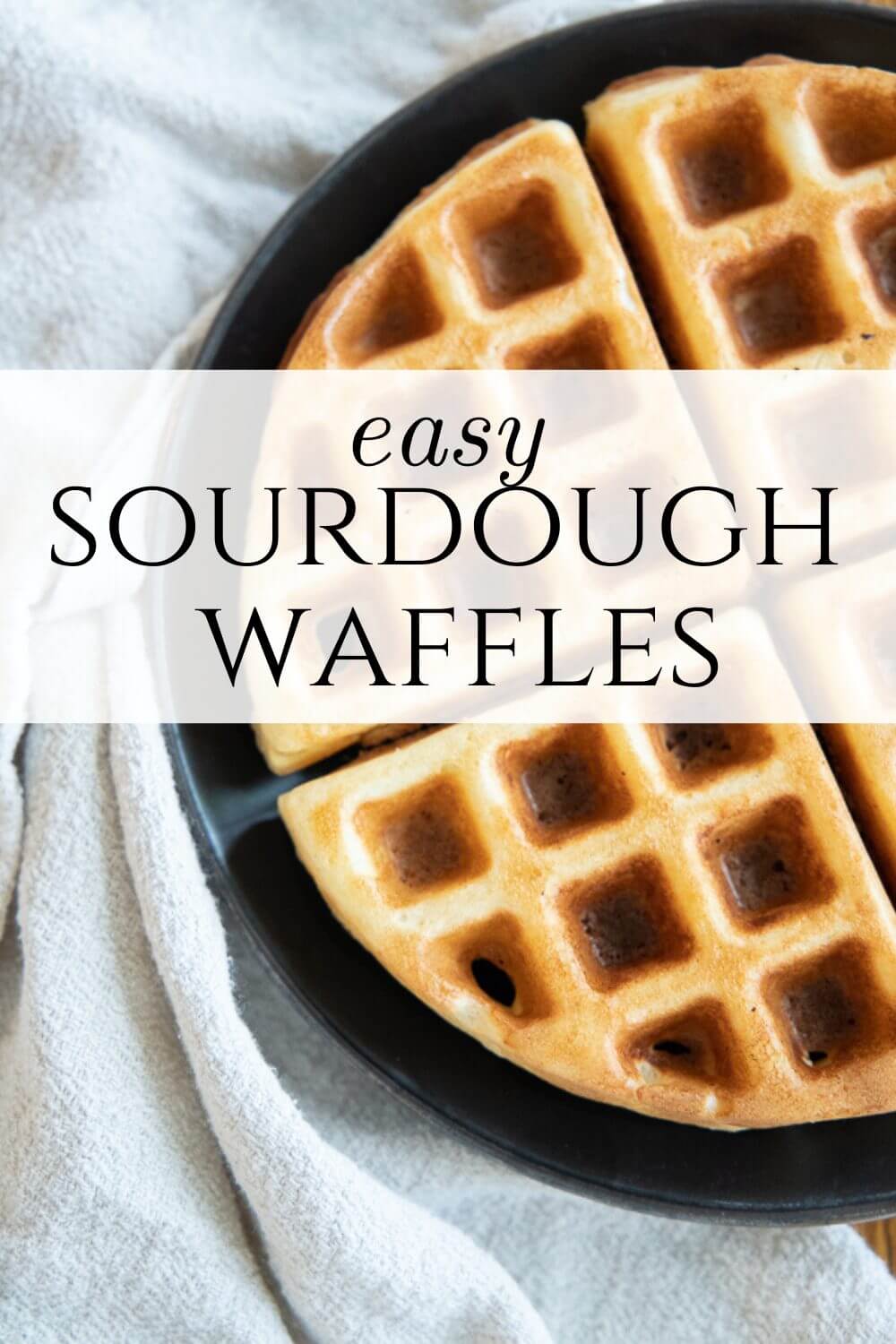 Easy Overnight Sourdough Waffles Twelve On Main