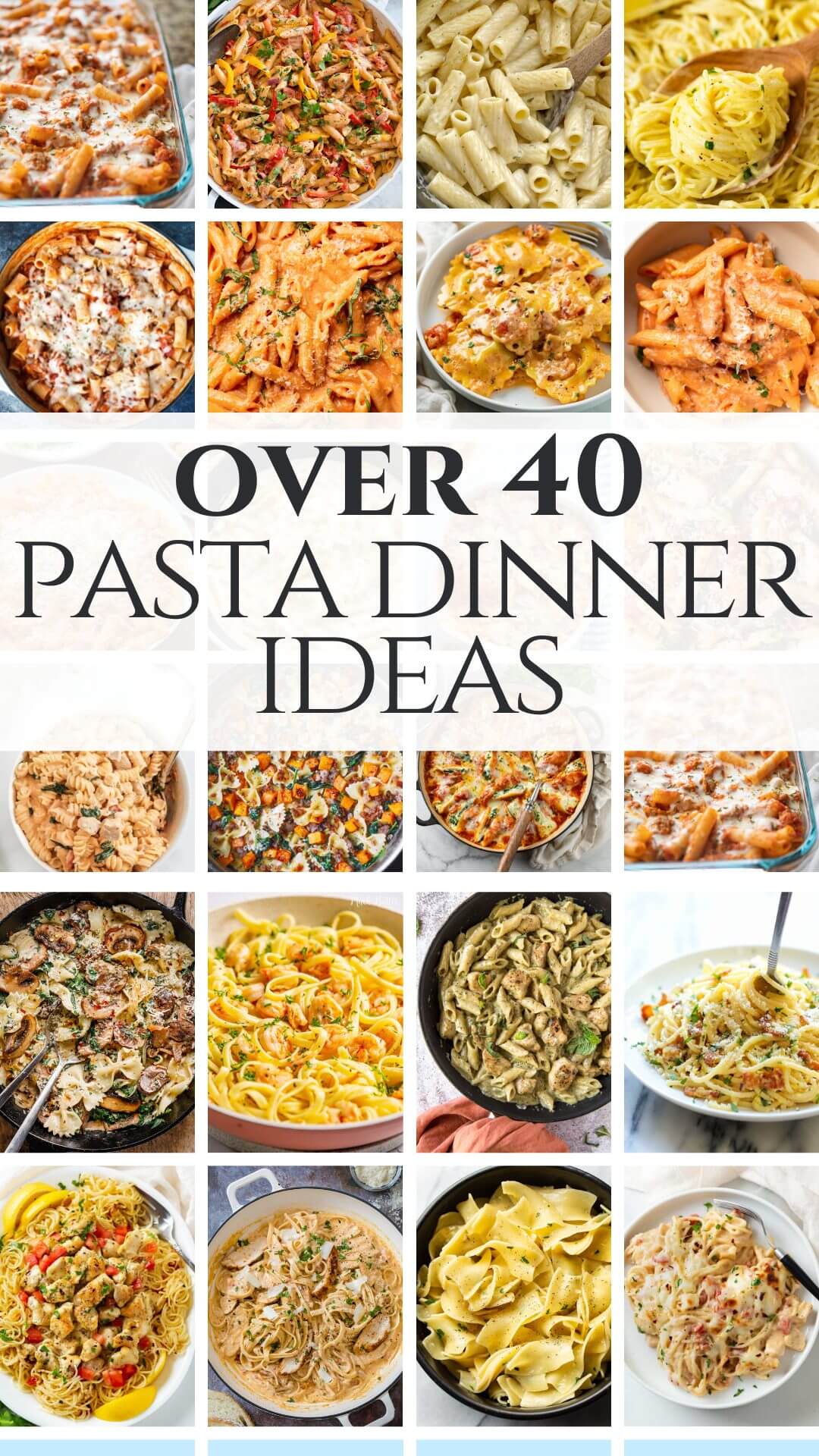 40 Easy Pasta Dinner Ideas to Make Right Now - Twelve On Main