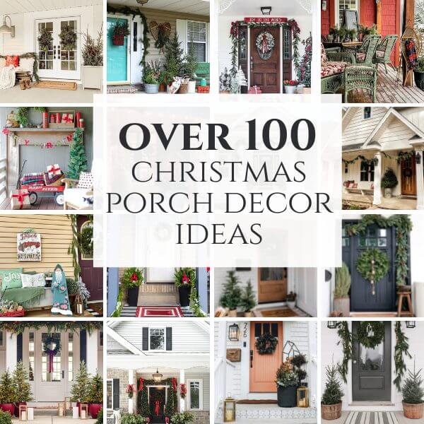 Over 100 Eye Catching Christmas Front Porch Decor Ideas