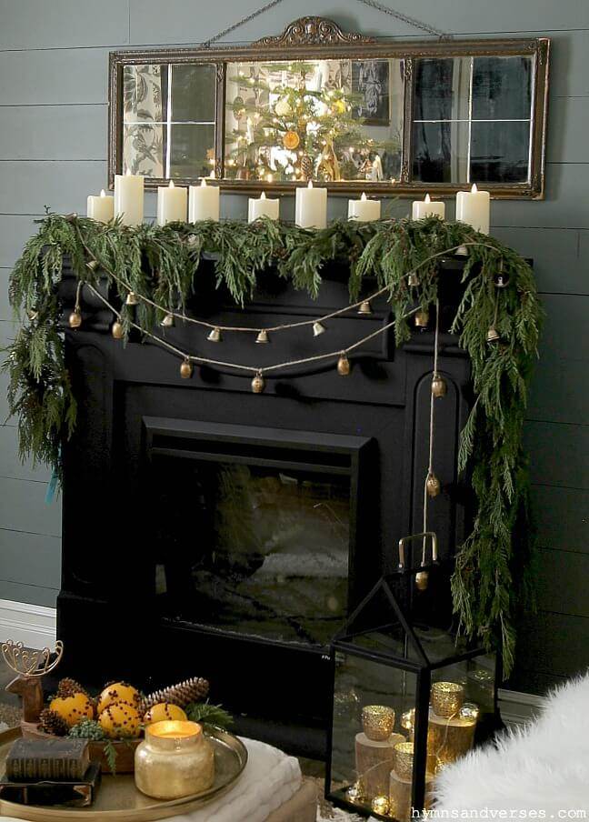 Over 100 fireplace Christmas decor ideas perfect for your home. I am sharing Christmas mantel decor in all its styles too!