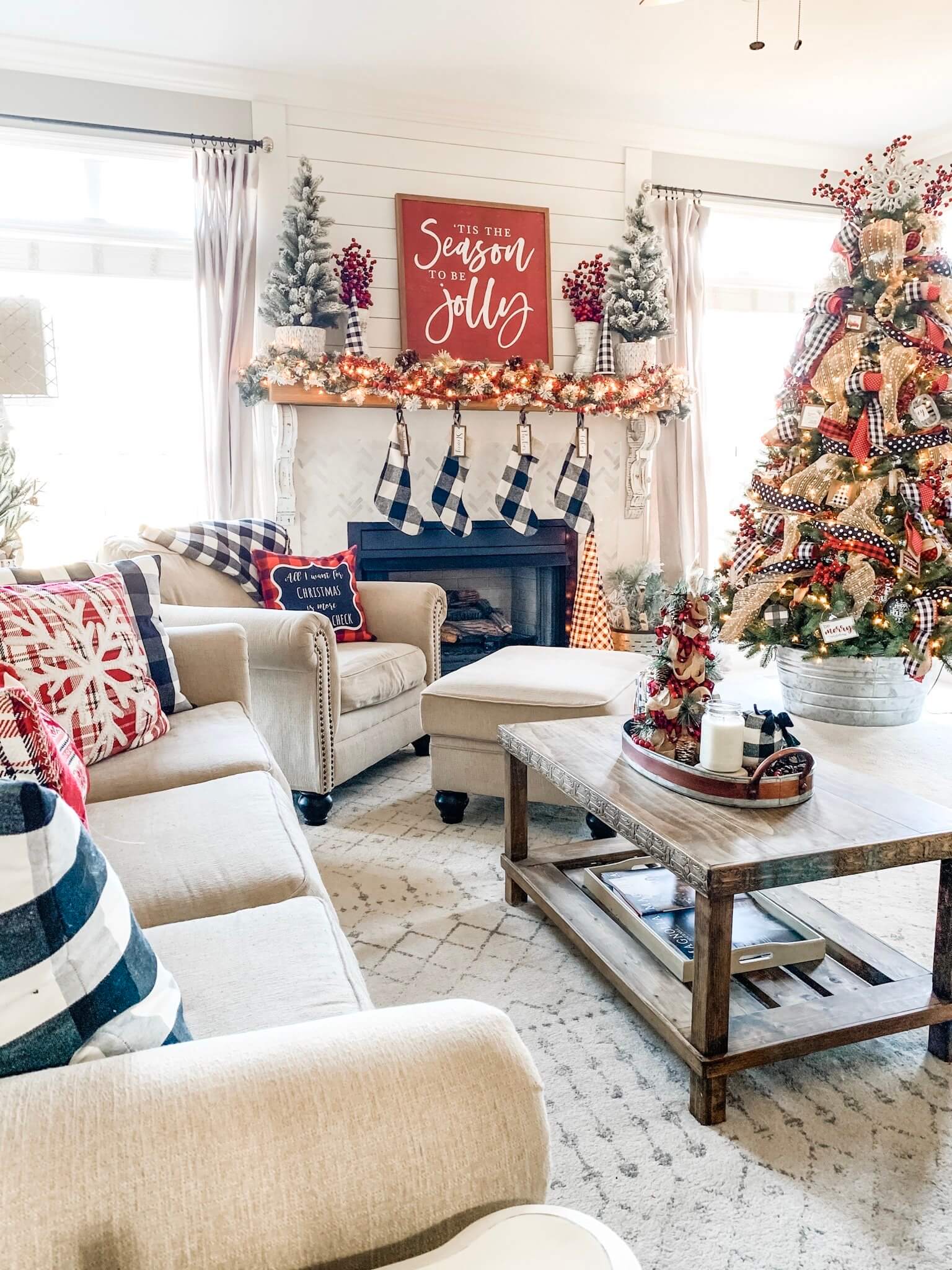 Over 100 fireplace Christmas decor ideas perfect for your home. I am sharing Christmas mantel decor in all its styles too!