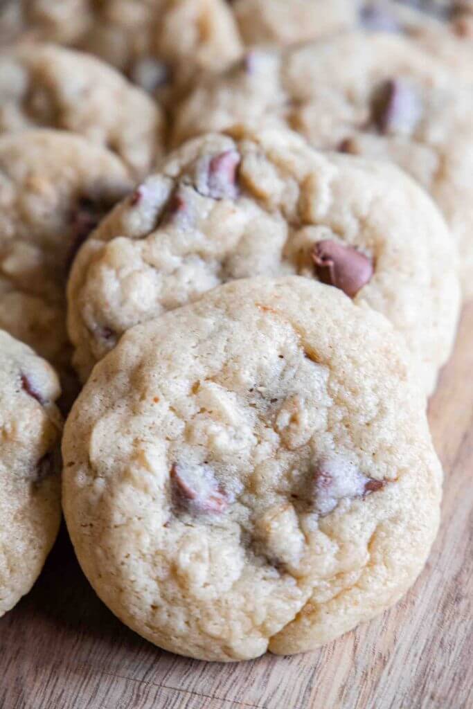 How to make amazing soft and gooey sourdough chocolate chip cookies using your sourdough discard. These cookies are amazing!