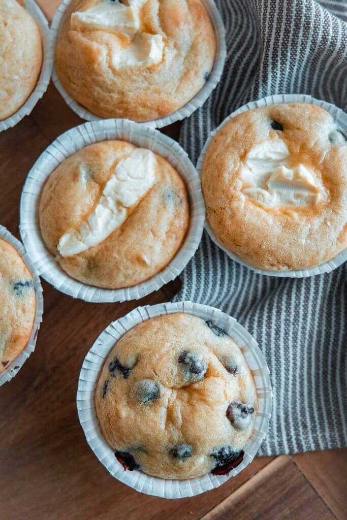Make these amazing blueberry sourdough discard muffins with that extra sourdough  discard! These are soft, flavorful and the perfect treat.