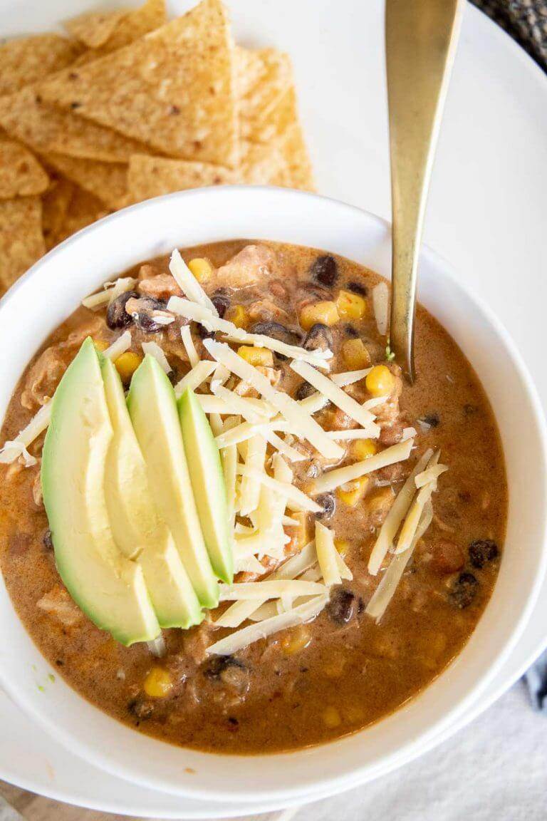 Easy Creamy Tortilla Soup