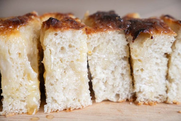 Honey Butter Sourdough Focaccia Bread