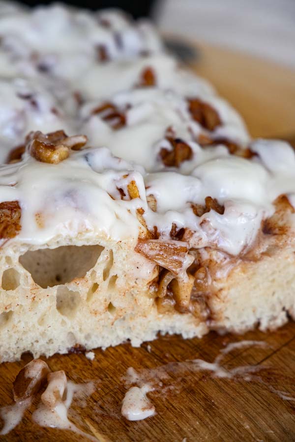 Apple Pie Sourdough Focaccia Bread